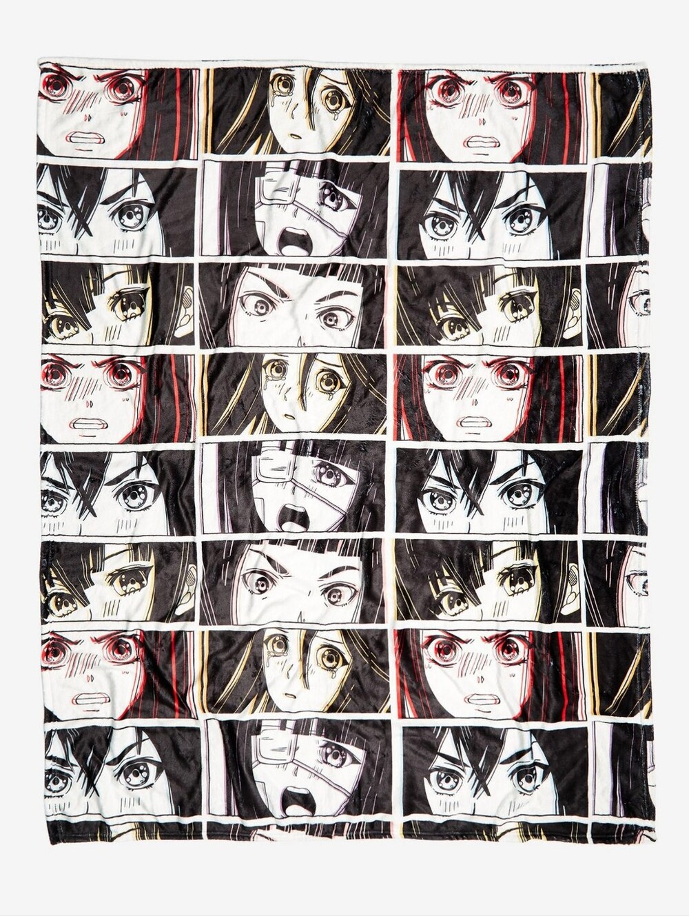 Anime Eyes Throw Blanket